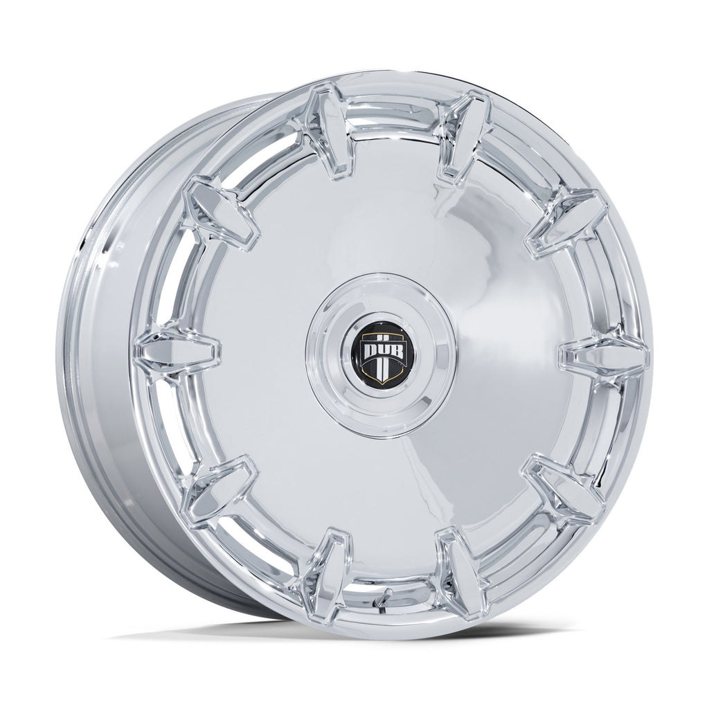 Dub 1PC Cheef 24X9 6X135/5.5 106 +15 Chrome