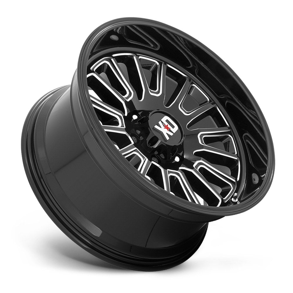 XD864 20X10 8X6.5 G-Blk Mill -18MM