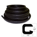 Taco Flexible Vinyl Trim - ¼" Opening X ½"w X