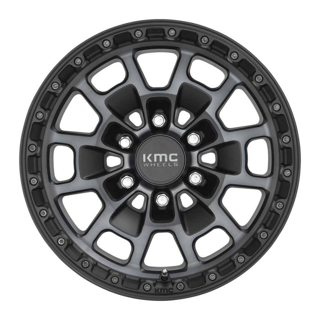 KMC KM718 17X8.5 6X135 S-Blk Gtcc 18MM