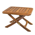 Whitecap Adjustable Slat Top Table