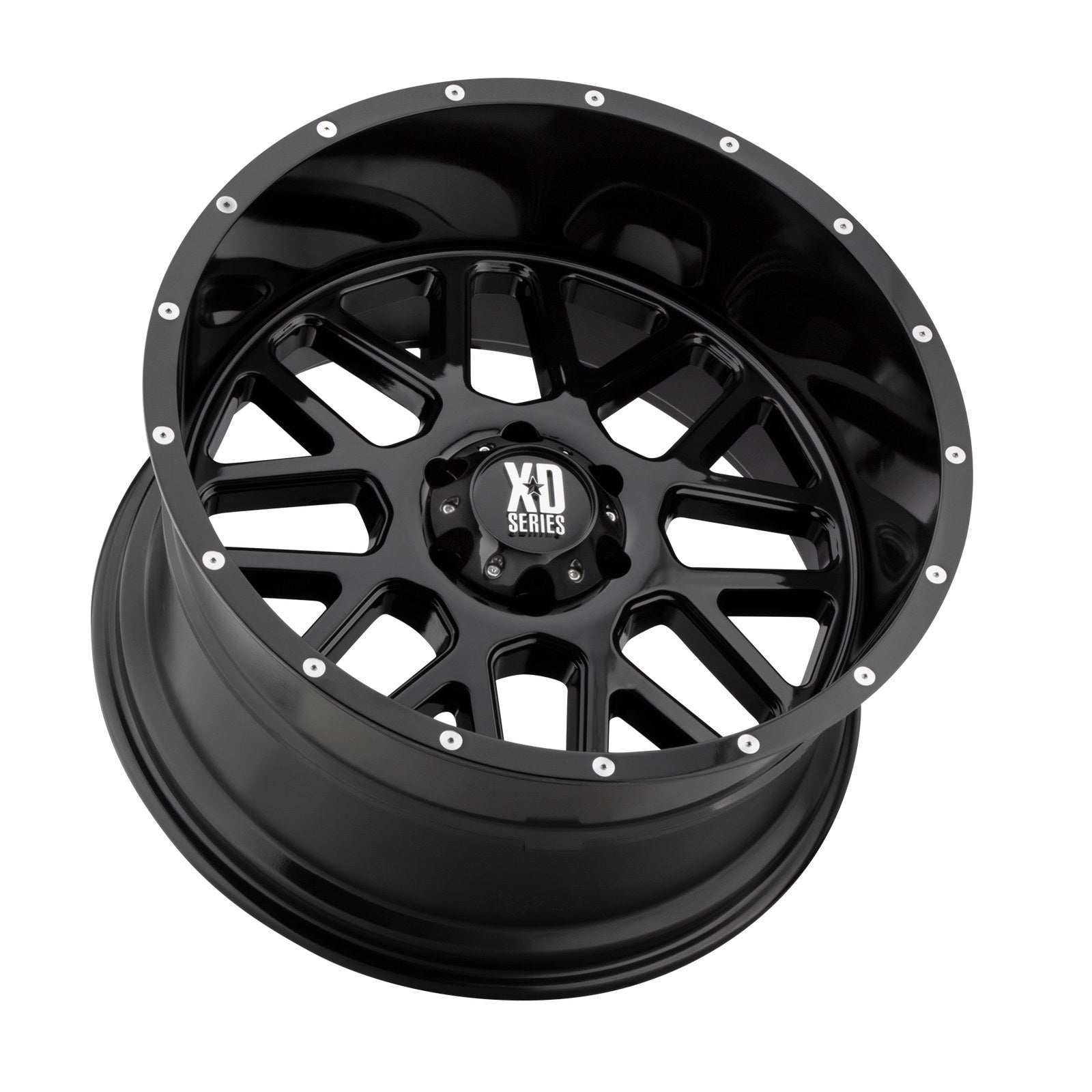 XD820 20X12 5X5.0 Satin Black -44MM