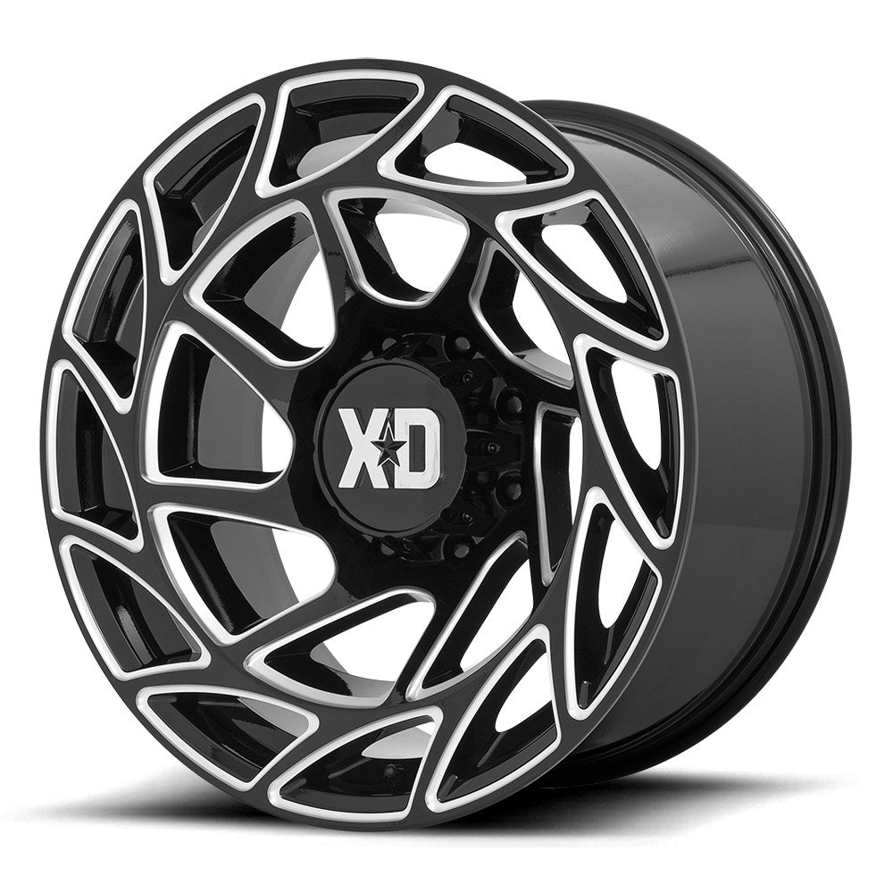 XD860 22X12 6X5.5 G-Blk Mill -44MM