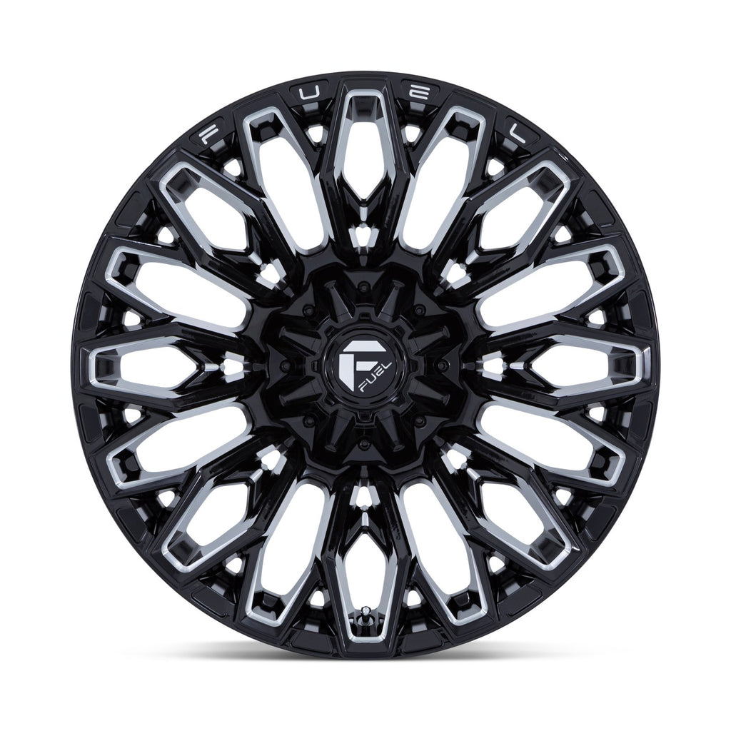 Fuel 1PC Strike 22X10 8X6.5 125 -18 G-Blk Mill