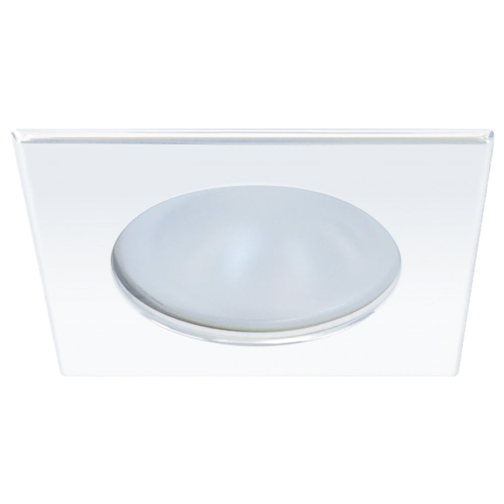 Quick Blake Xp Downlight LED - , Ip66, Spring Mounted - Square Bezel, Round Warm Light