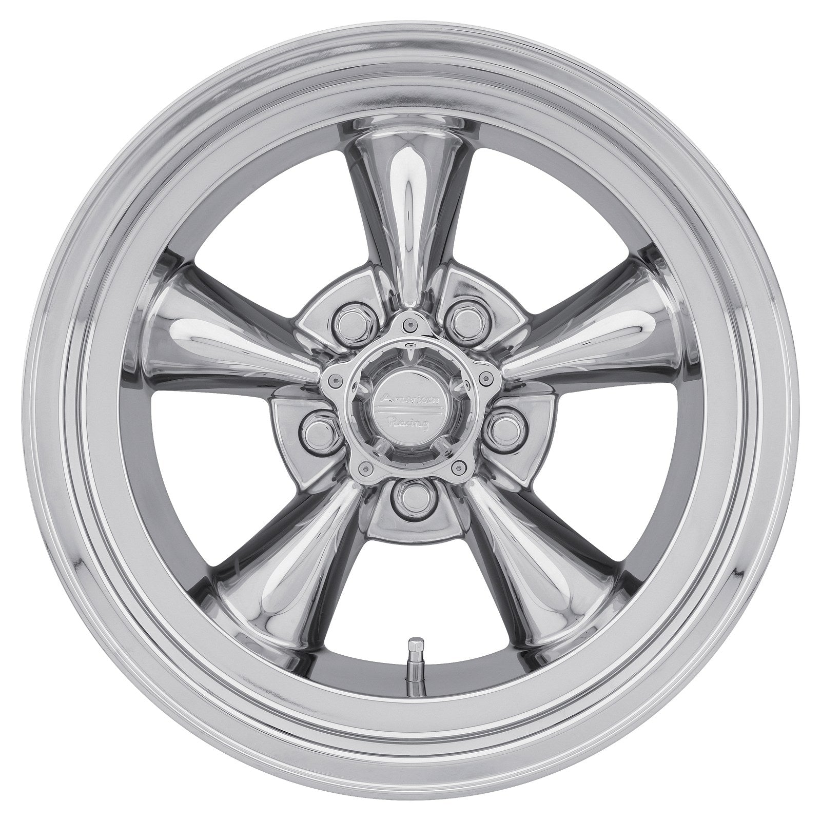 American Racing Vintage VN605 TT-D 15X8 5X4.5 CHR 4.5BS