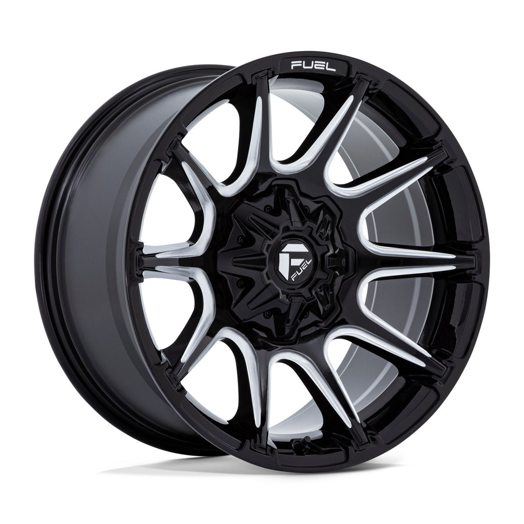 Fuel 1PC Super C 22X10 8X170 125 -18 G-Blk Mill