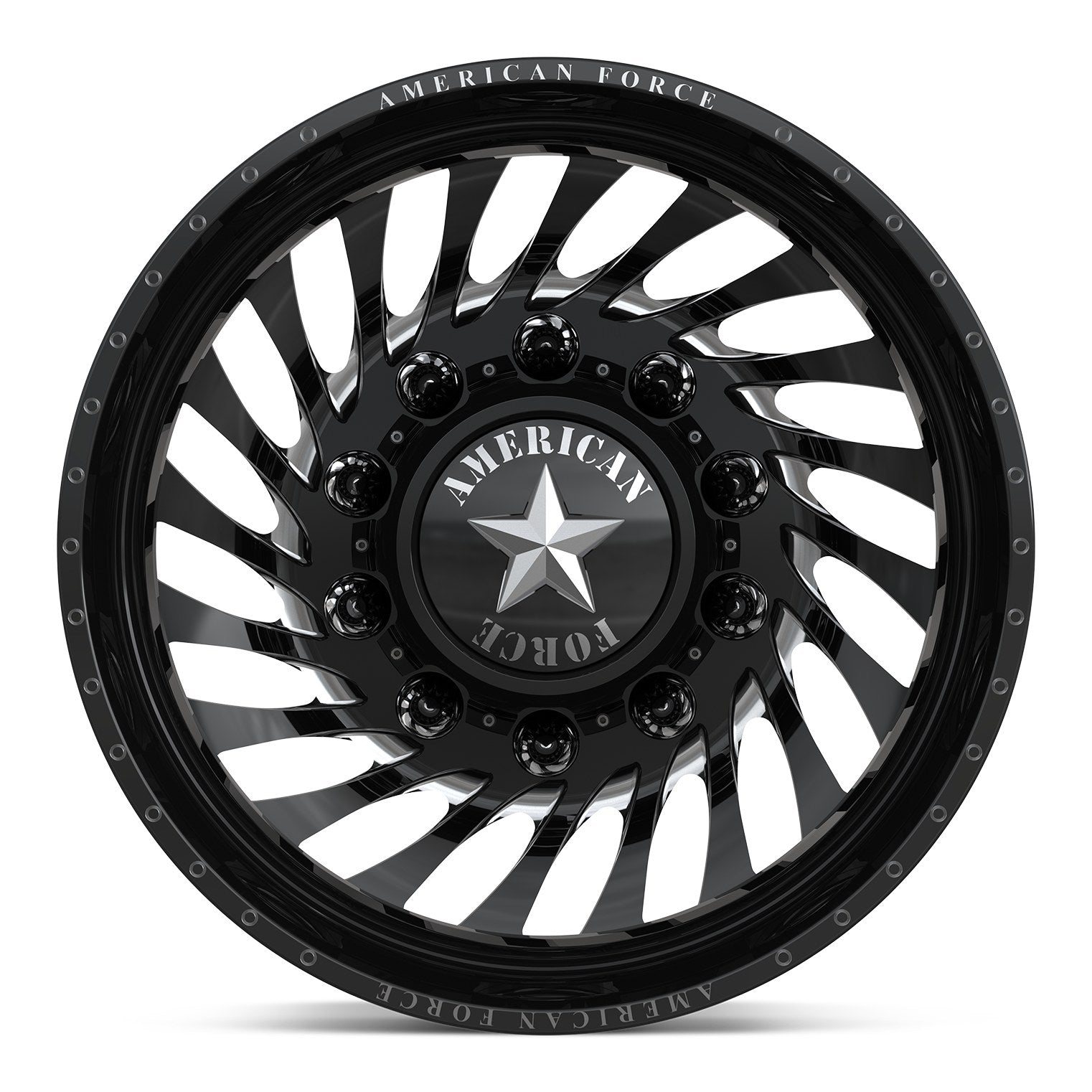American Force AFW RIPTIDE DA 24X8.25 10X225 POL DRW KT