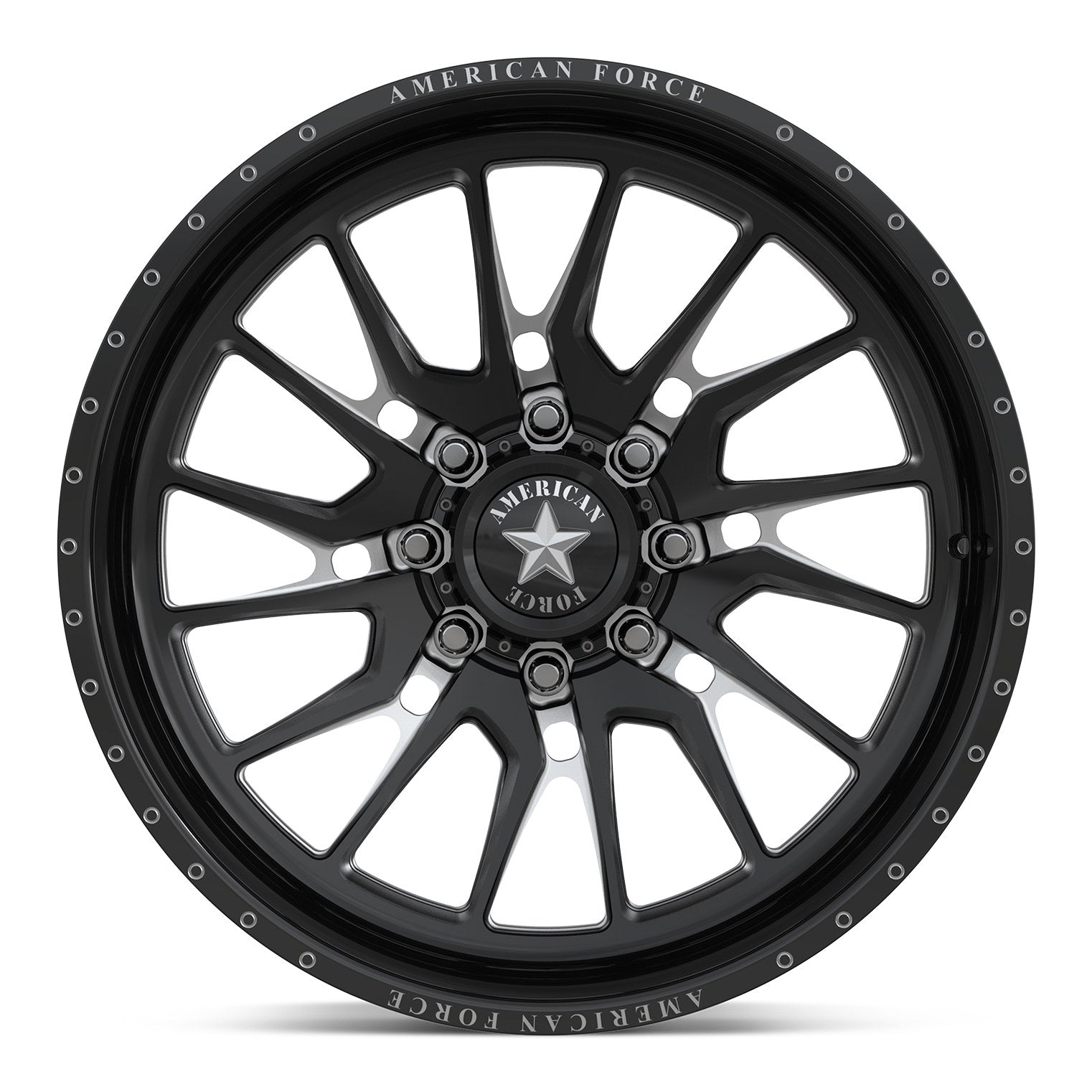 American Force KANE CC 24X12 6X5.5 -55 G-BLK-MCH R