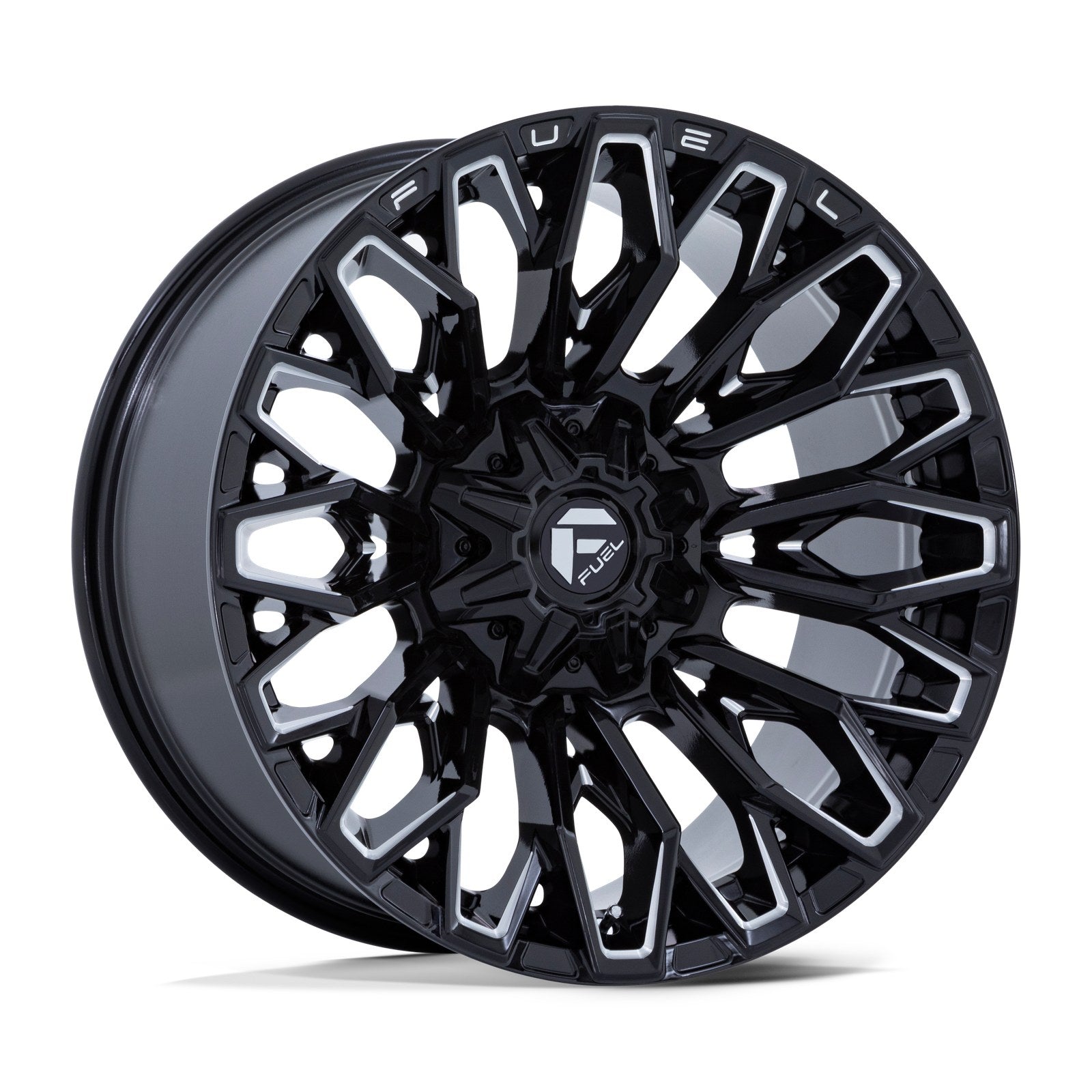 Fuel 1PC Strike 22X10 8X6.5 125 -18 G-Blk Mill