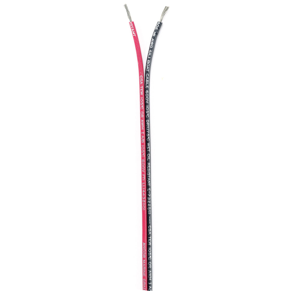 Ancor Ribbon Bonded Cable - 16/2 AWG - / - Flat