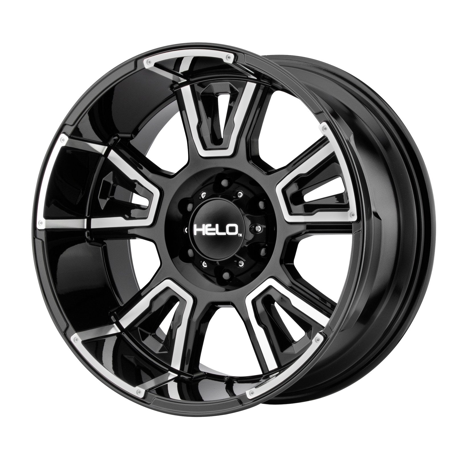 Helo HE914 20X9 6X5.5 G-BLK MACH 0MM