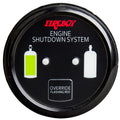 Fireboy-xintex Deluxe Helm Display W/gauge Body, LED &amp; Color Graphics F/engine Shutdown System - Bezel Display
