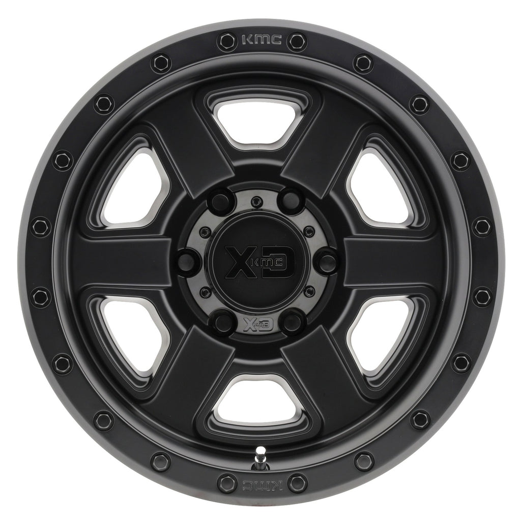 XD133 17X9 5X5.0 S-Blk -12MM
