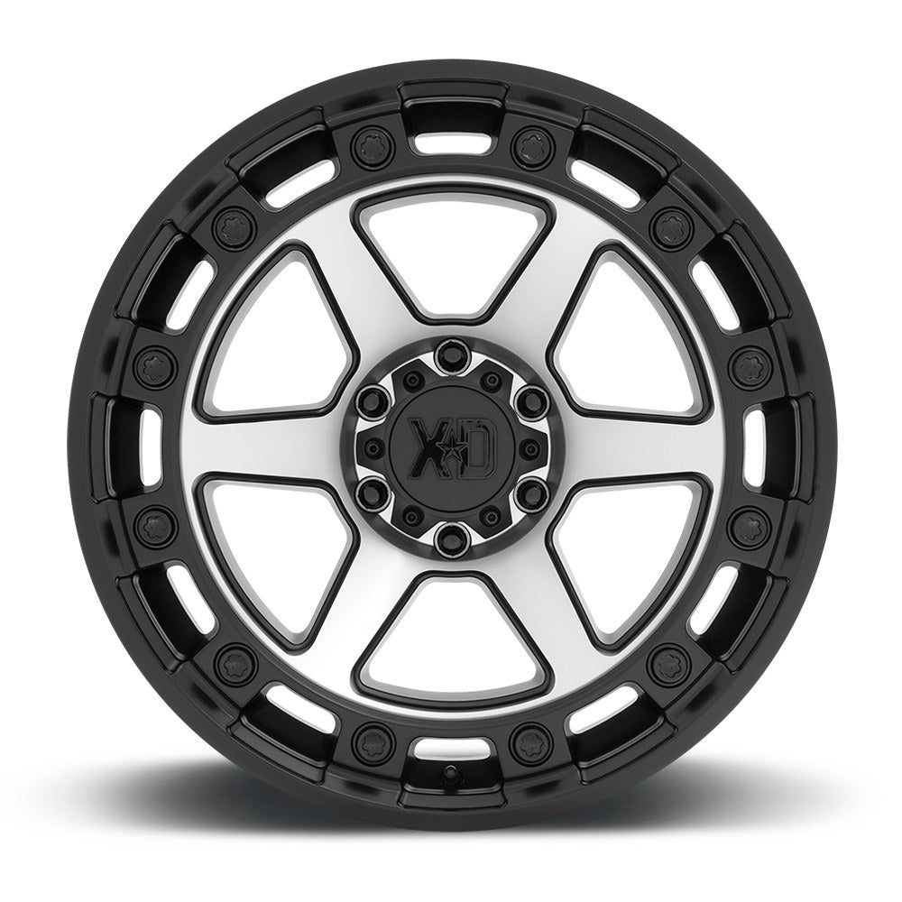 XD862 17X9 5X5.0 S-Blk Mach 00MM