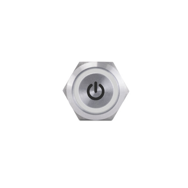 PUSH BUTTON POWER SWITCH  WHITE HAL