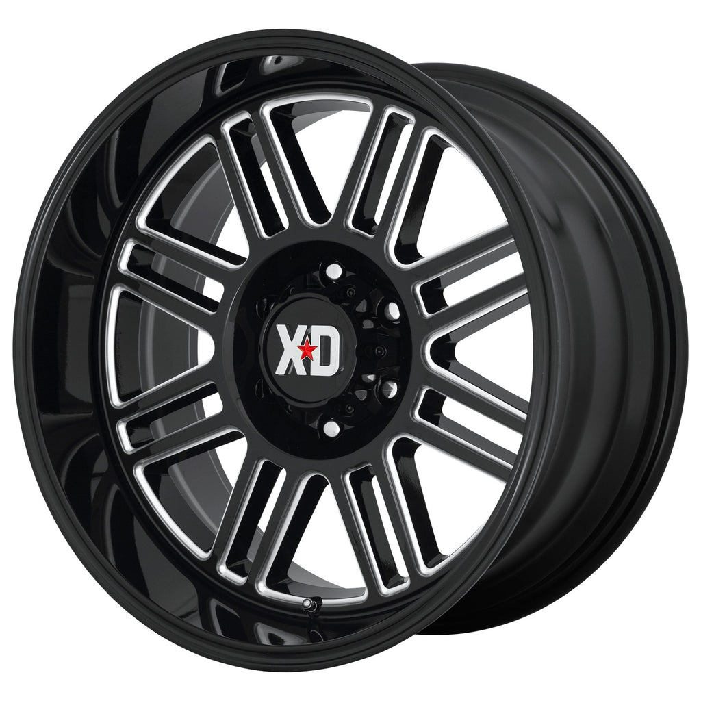 XD850 20X9 8X6.5 G-Blk Mill 0MM