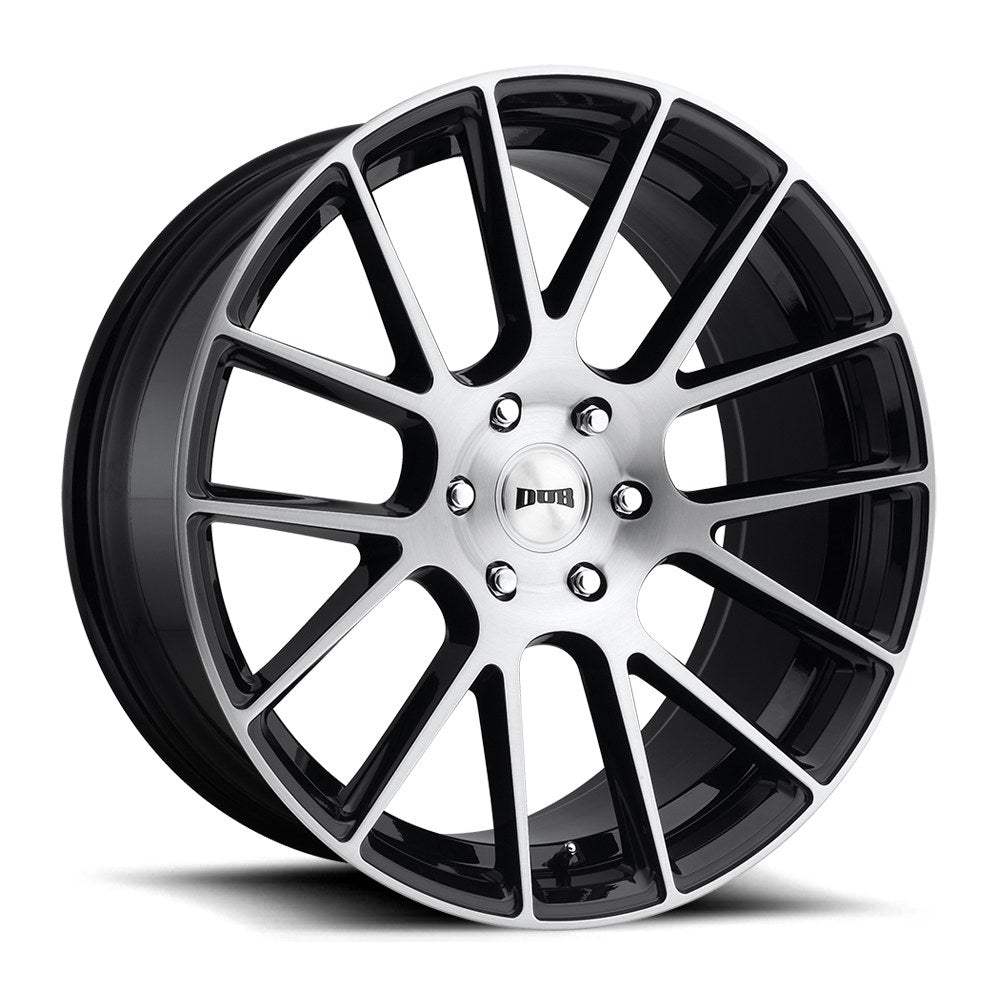Dub 1PC Luxe 24X9.5 6X5.5 78.1 Bl +30