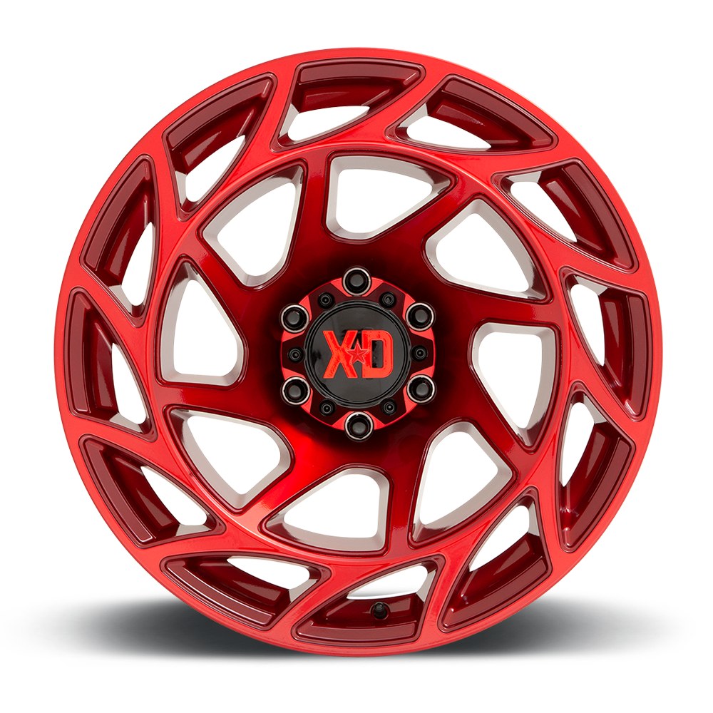 XD860 22X12 5X5.0 Gl-Red -44MM