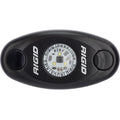RIGID Industries A-Series Black Low Power LED Light - Single - Amber