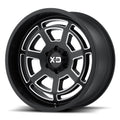 XD824 20X9 6X5.5 S-Blk Milled Rtcc 00MM