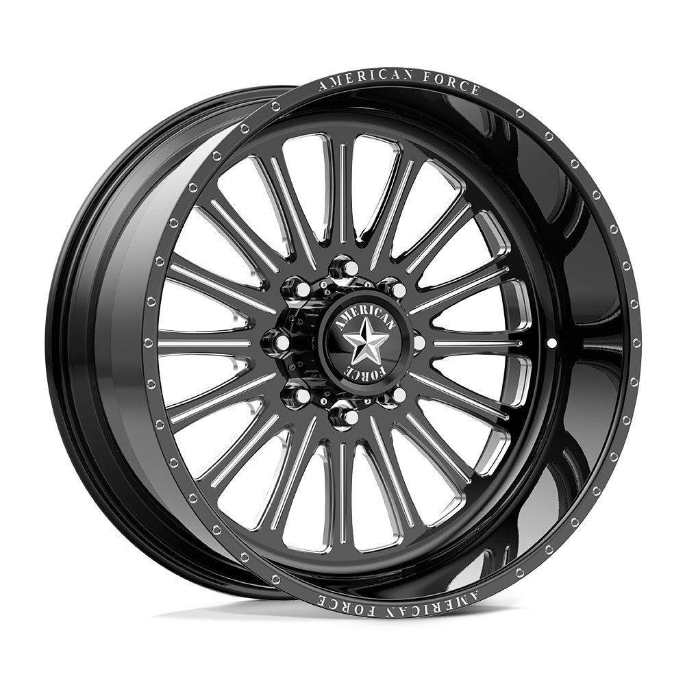 American Force LEXAR SS 24X11 8X170 +0 G-BLK-MCH