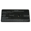 Safe-t-alert Combo Carbon Monoxide Propane Alarms Flush Mount