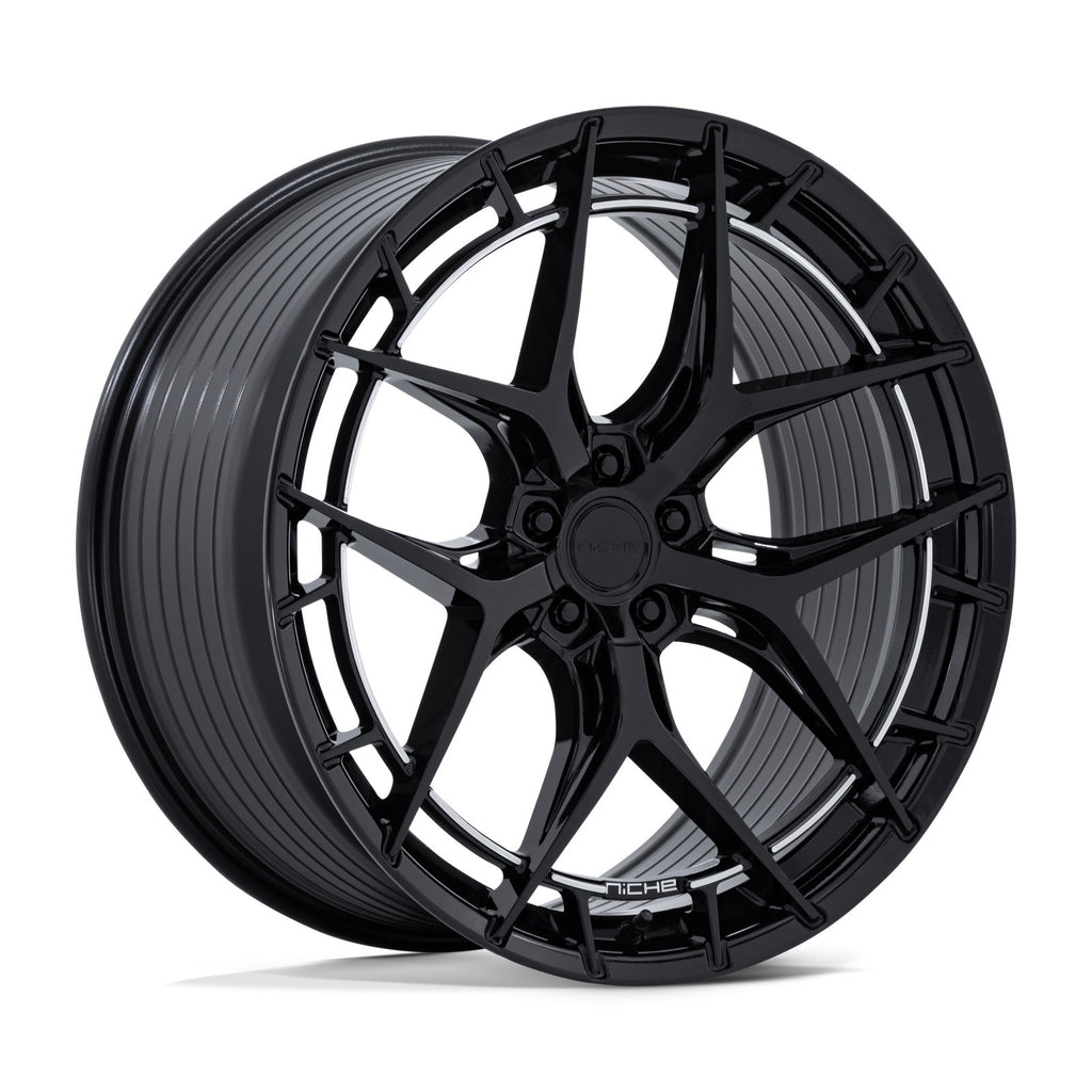 Niche 1PC RIVIERA 22X9 5X4.5 72 +38 G-BLK-MCH
