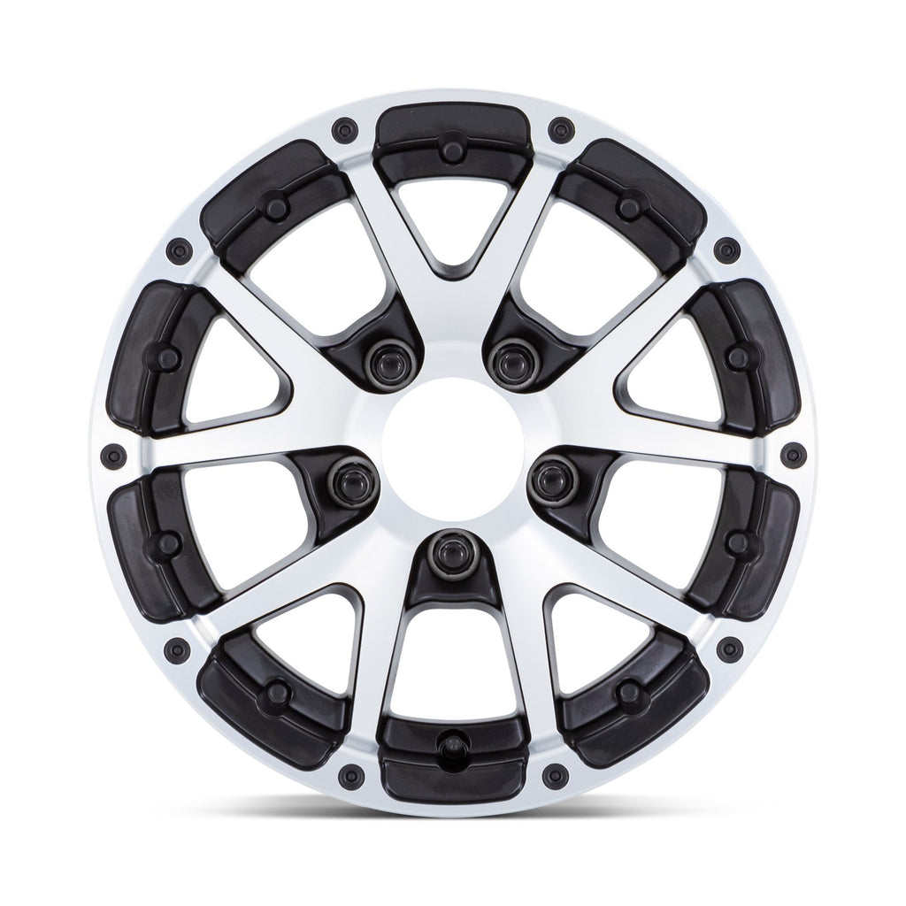 Helo HE1826 14X6 5X4.5 -6 M-Blk-Mch (No Cap)