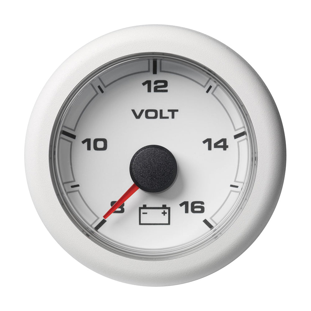 Veratron ( /16") Oceanlink Battery Voltage Gauge - 8 to - Dial &amp; Bezel