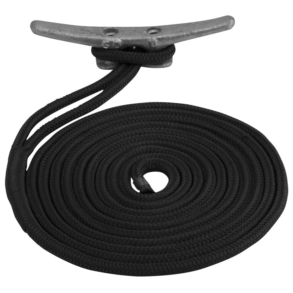 Sea-dog Double Braided Nylon Dock Line - 3/8" X 10'
