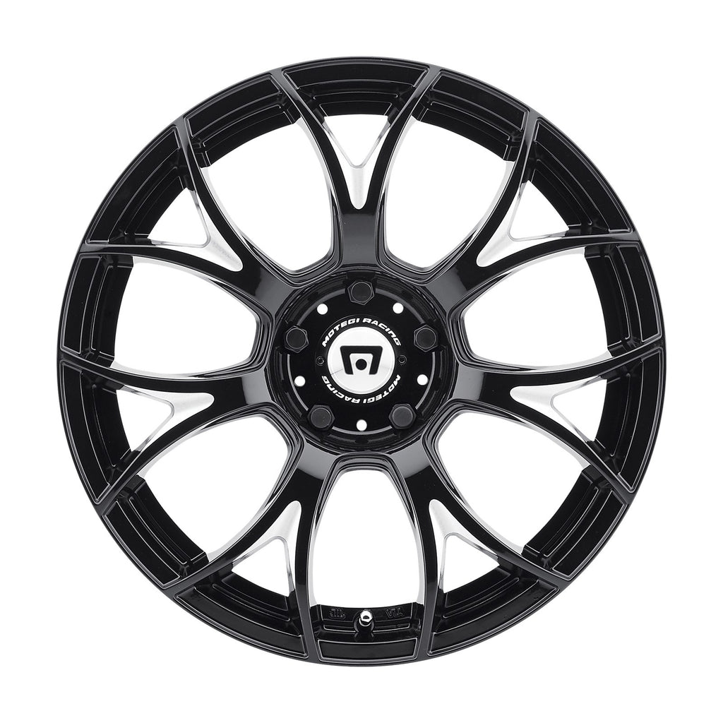 Motegi MR126 20X8.5 5X120 M-WHT/MILL +38MM