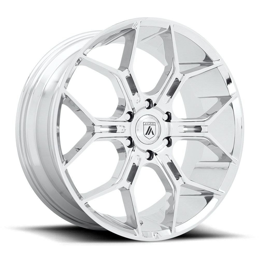 Asanti Black ASANTI ABL3 22X10 LIP - CHROME