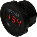 Sea-dog Round Voltage Meter