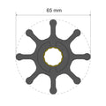 Albin Group Premium Impeller Kit 65 X 16 X - 8 Blade - Spline Insert