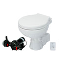 Johnson Pump Aquat Toilet Silent Electric Compact
