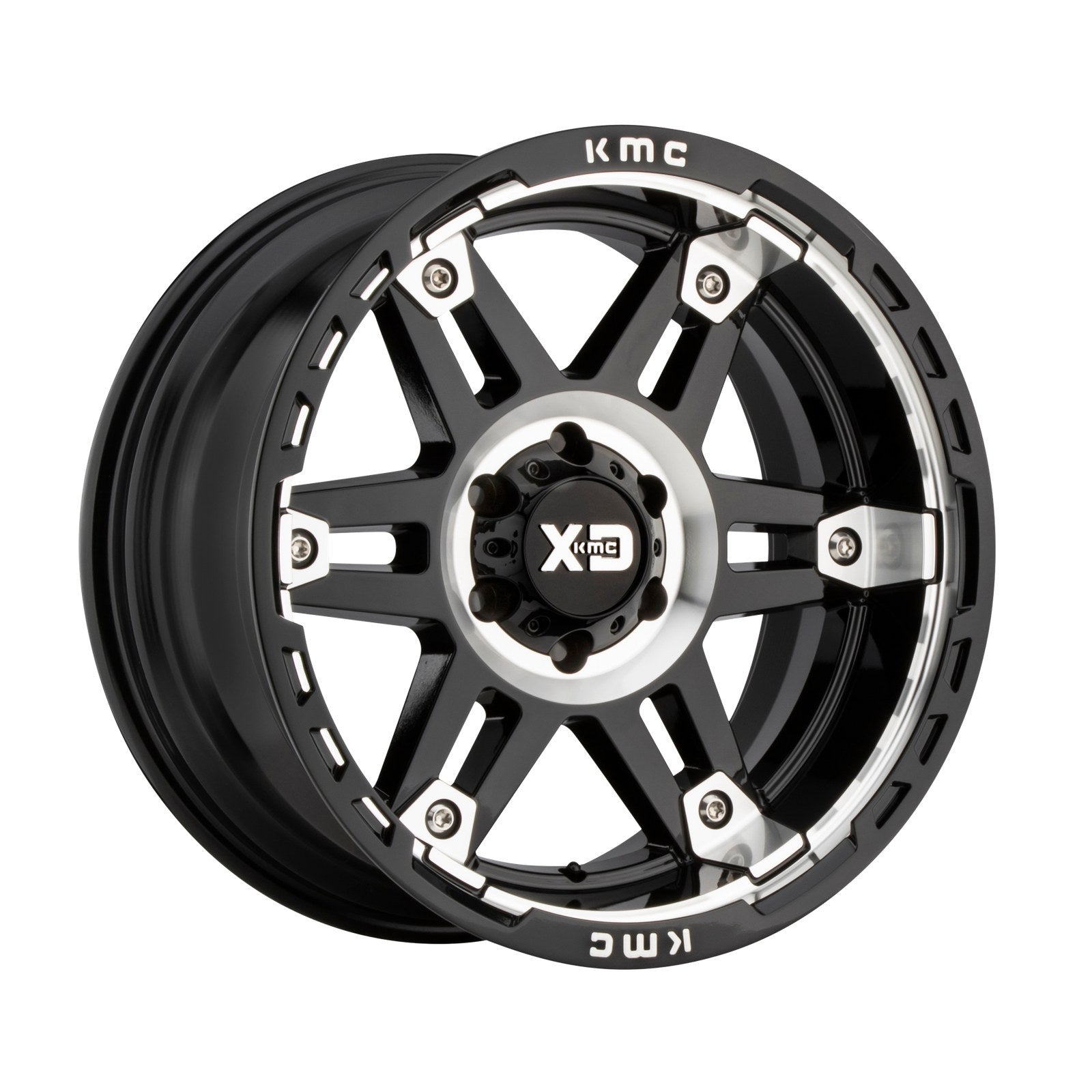 XD840 17X9 6X5.5 G-Blk Mach -12MM
