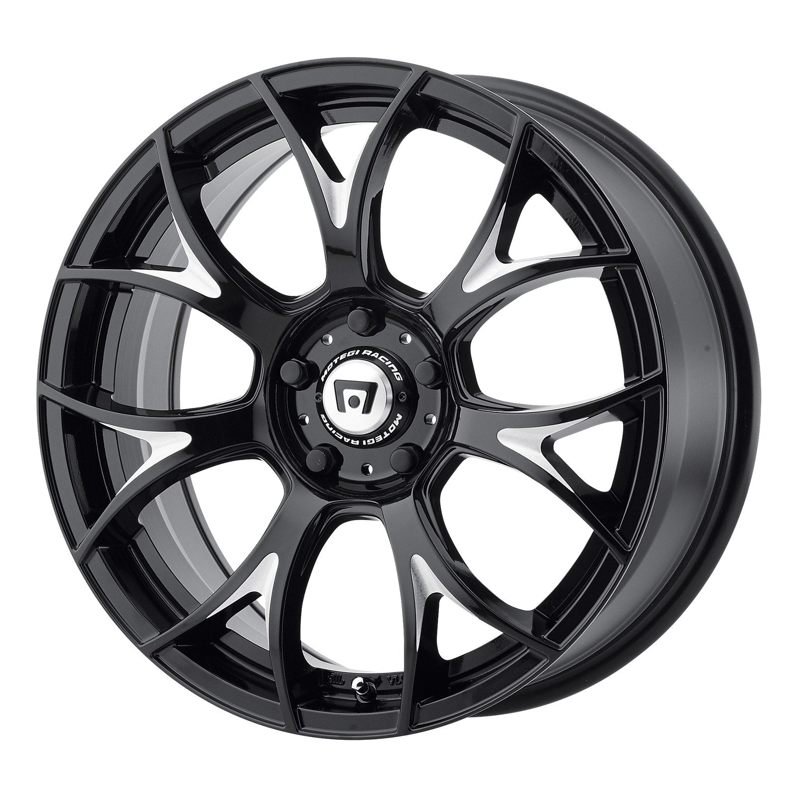 Motegi MR126 20X8.5 5X120 M-WHT/MILL +38MM