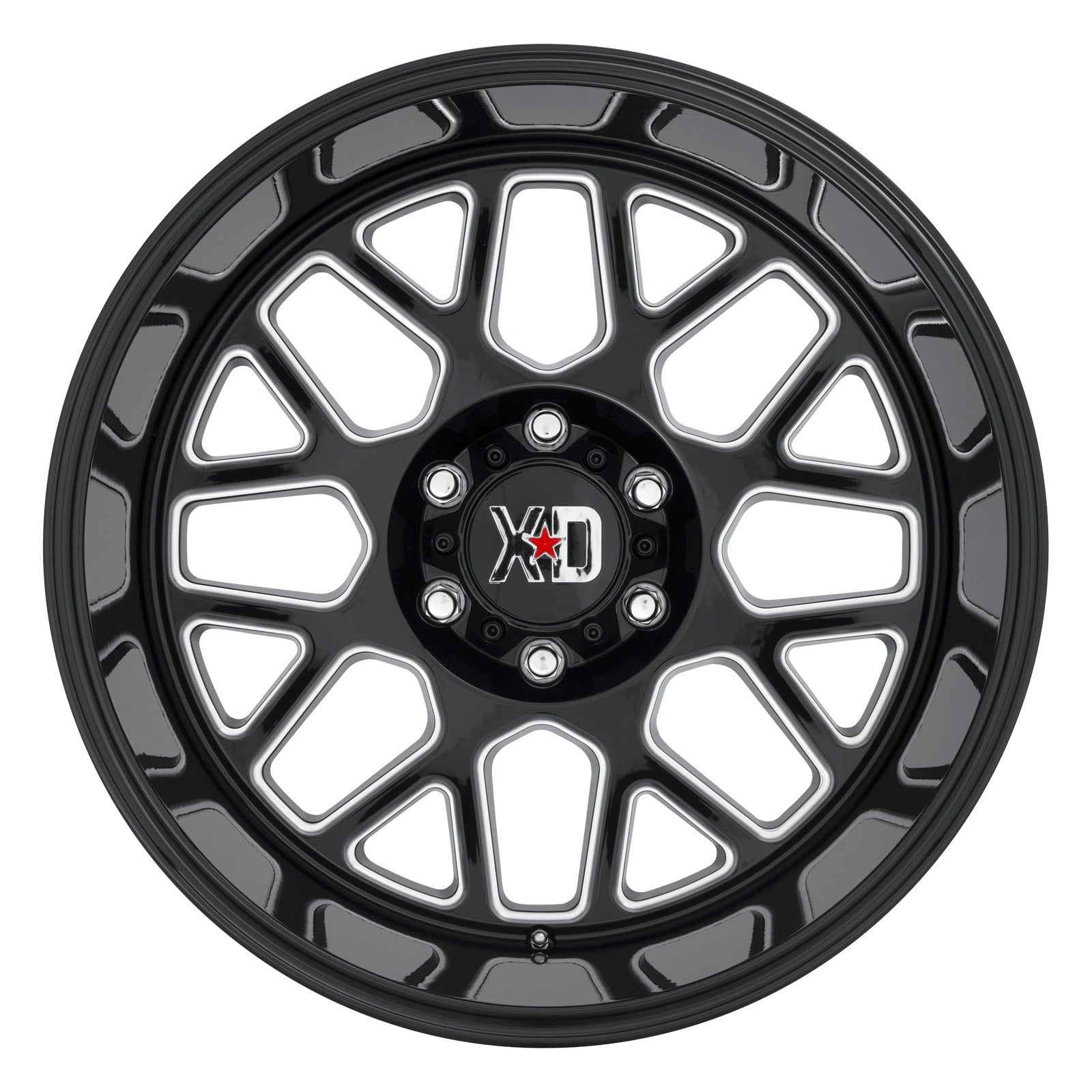 XD849 20X10 6X135 G-Blk Mill -18MM
