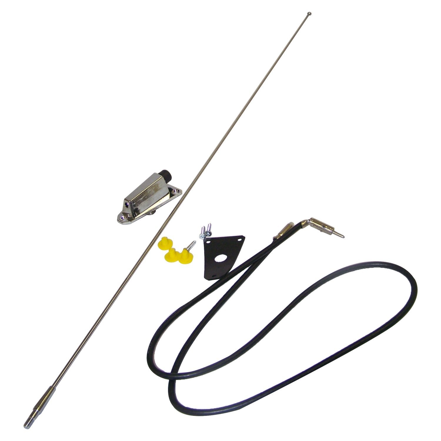 CHROME ANTENNA KIT