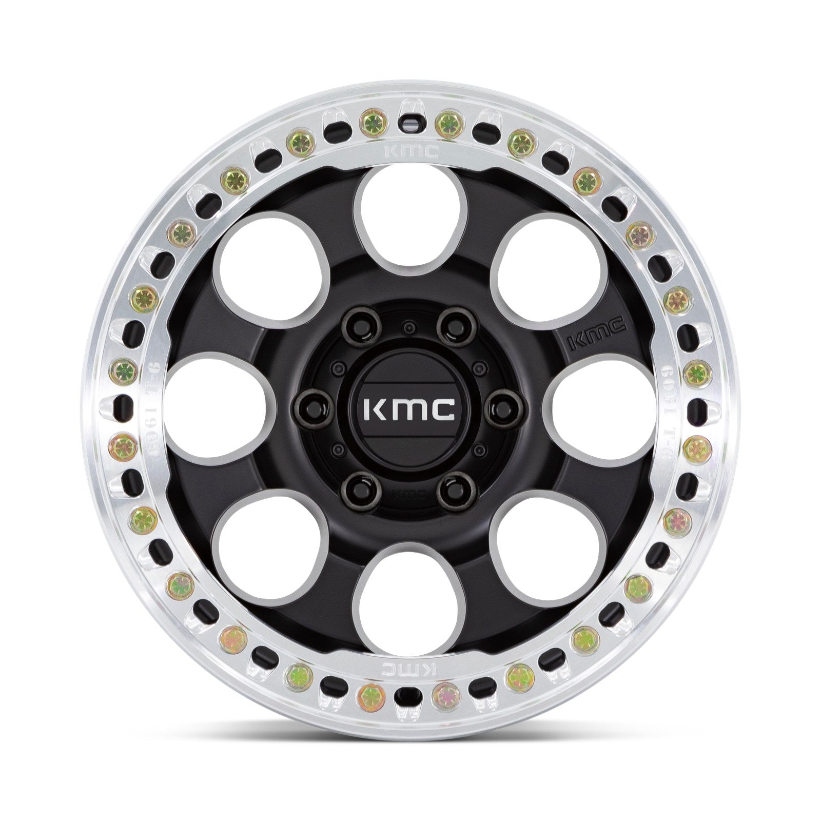 KMC Riot Bl 17X8.5 6X5.5 Sblk-Mc-Rg +0