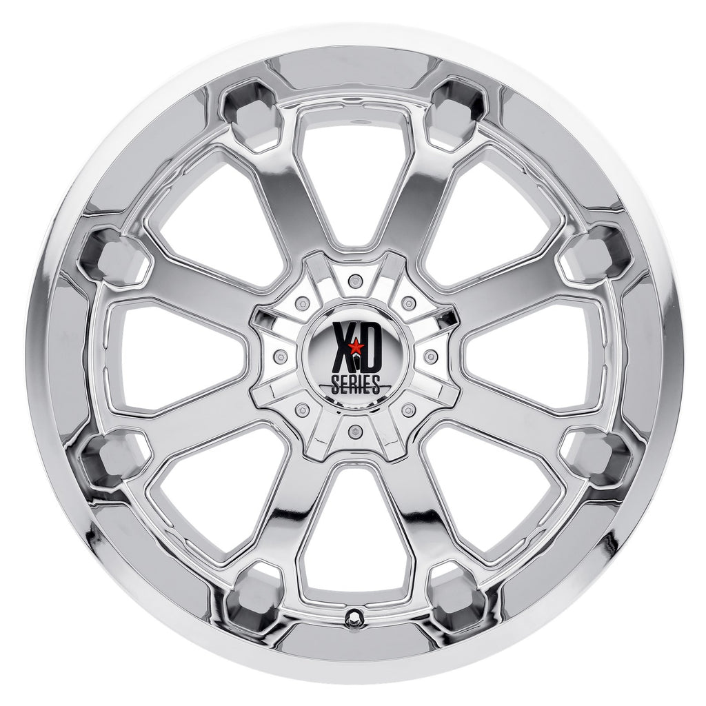XD825 8X170 Tall Cap - Chrome