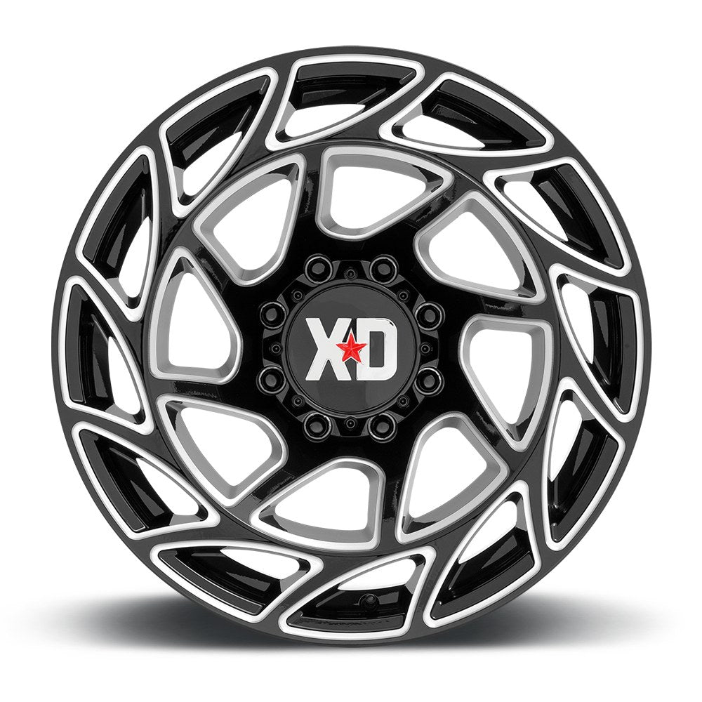 XD860 22X12 6X5.5 G-Blk Mill -44MM