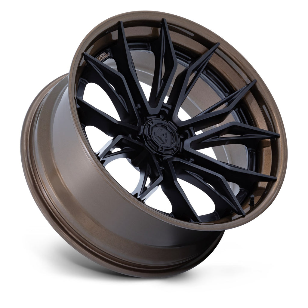 Fuel 1PC Mutiny 22X10 8X180 124 +0 M-Blk G-Brnz