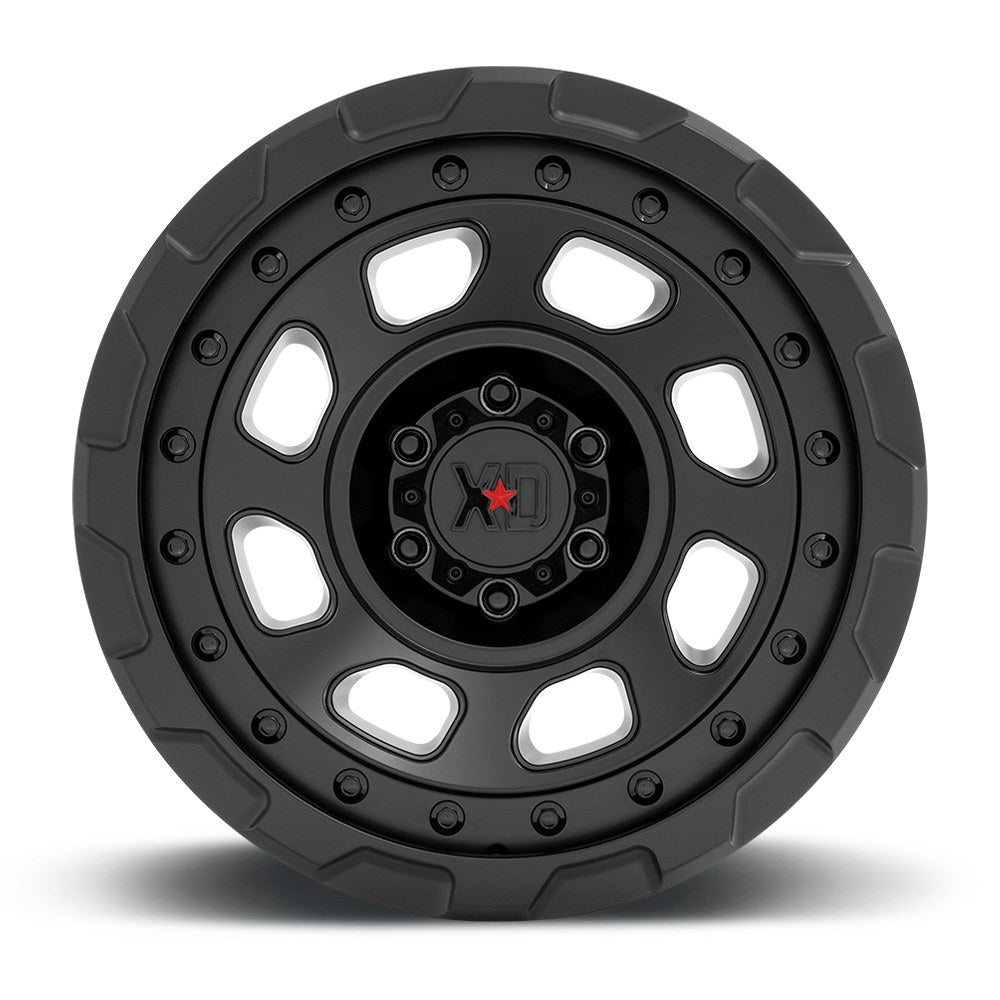 XD861 17X9 6X5.5 S-Blk -12MM