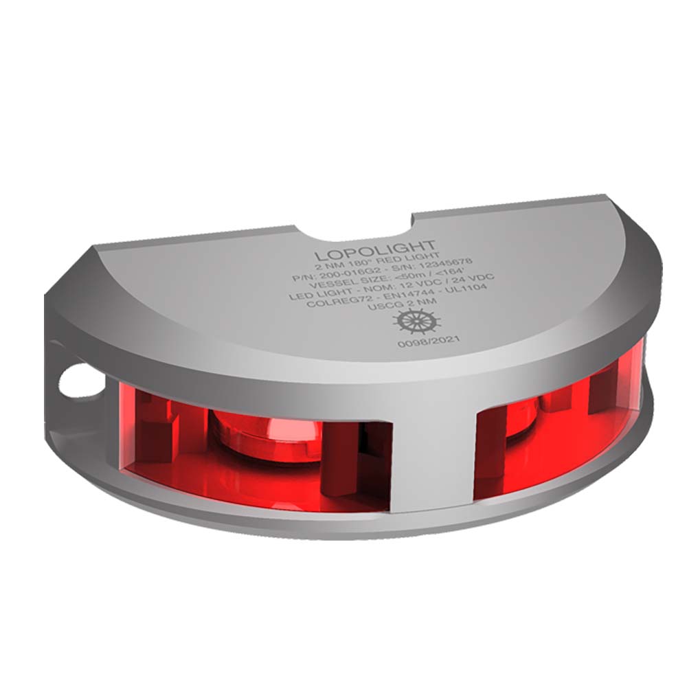 Lopolight Series - Navigation Light - 2nm - Vertical Mount Housing