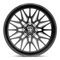 American Force FROST SFCC 22X12 8X180 -55 BLK-MILL