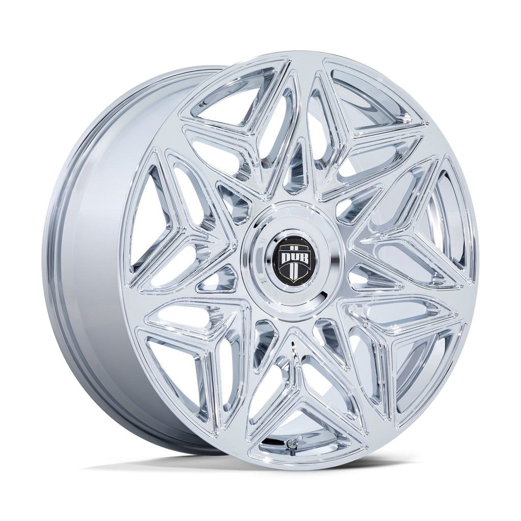 Dub 1PC Anomaly 24X9 5X115/120 74 +38 Chrome