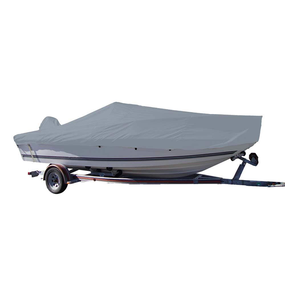 Carver Sun-DURA&reg; Styled-to-Fit Boat Cover f/21.5' V-Hull Center Console Fishing Boat - Grey