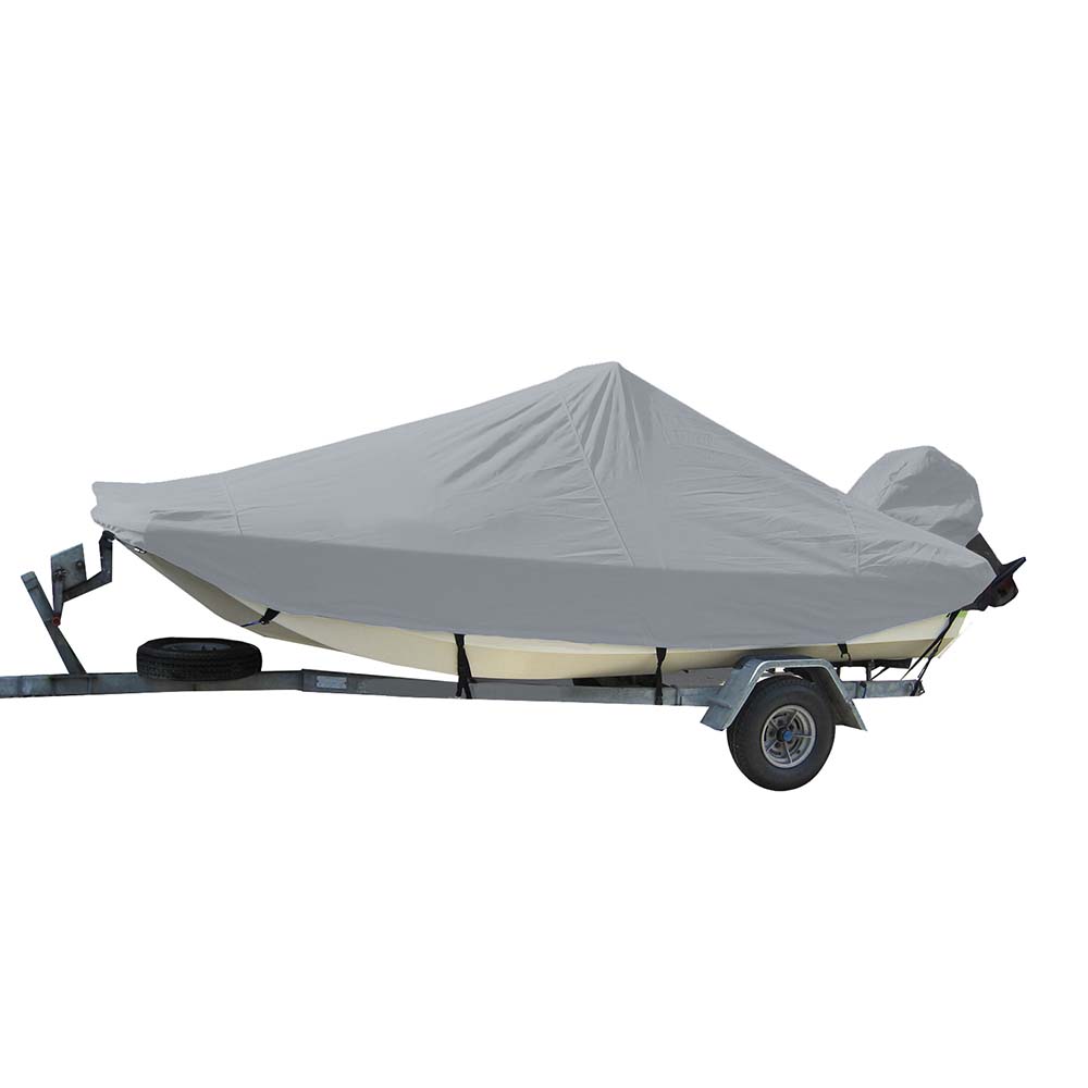 Carver Sun-DURA&reg; Styled-to-Fit Boat Cover f/21.5' Bay Style Center Console Fishing Boats - Grey